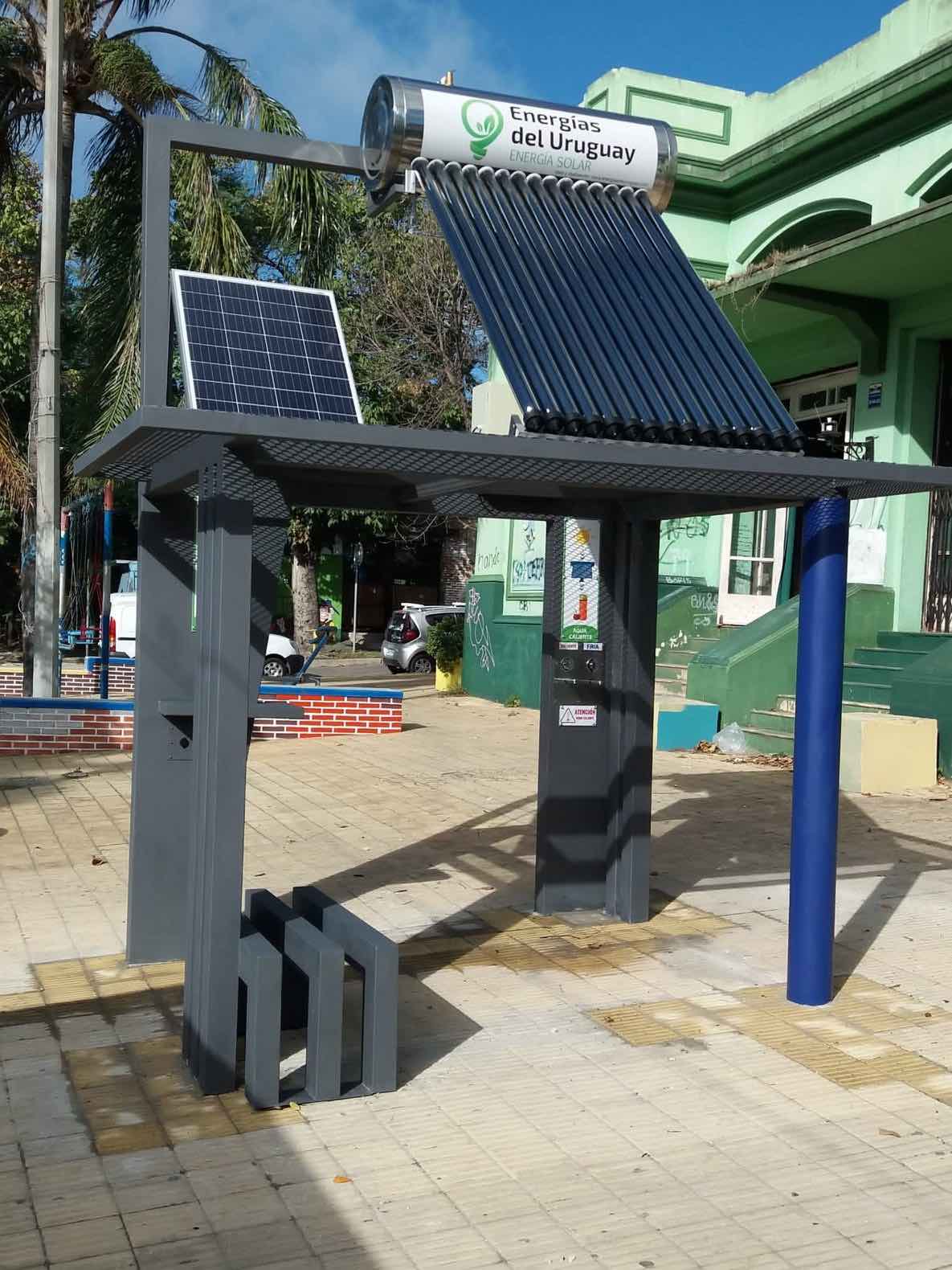 Parada solar - Energias del Uruguay